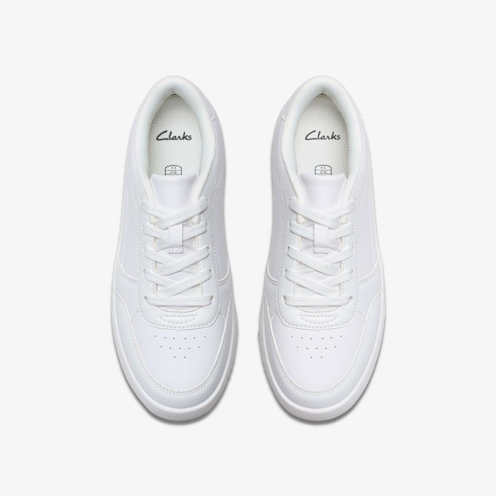 Barley Step Youth White/White