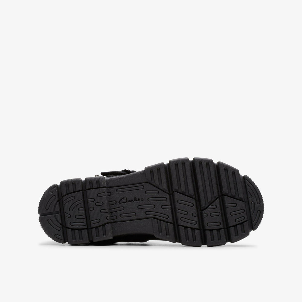 Evyn Pure Kid Black Leather