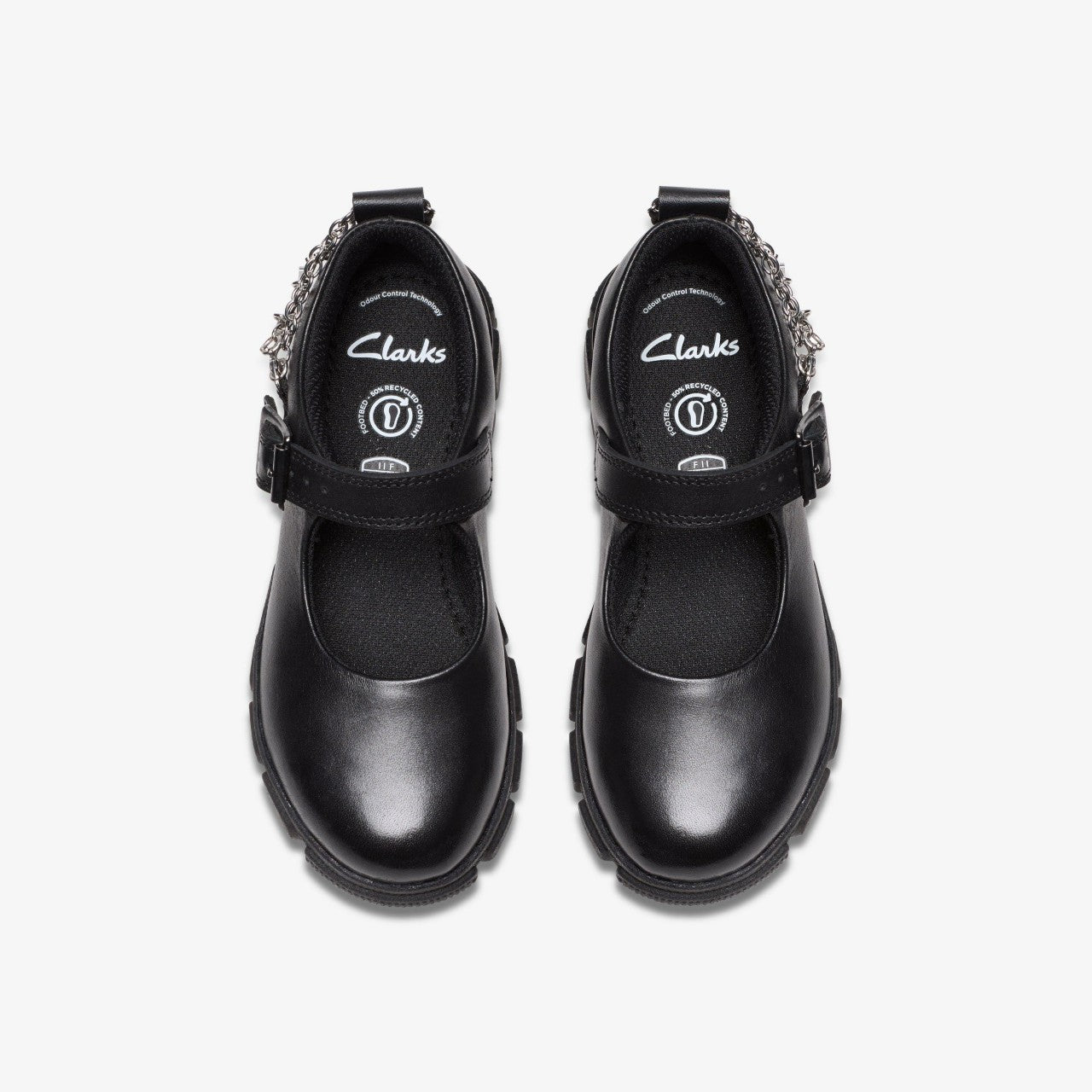 Evyn Pure Kid Black Leather