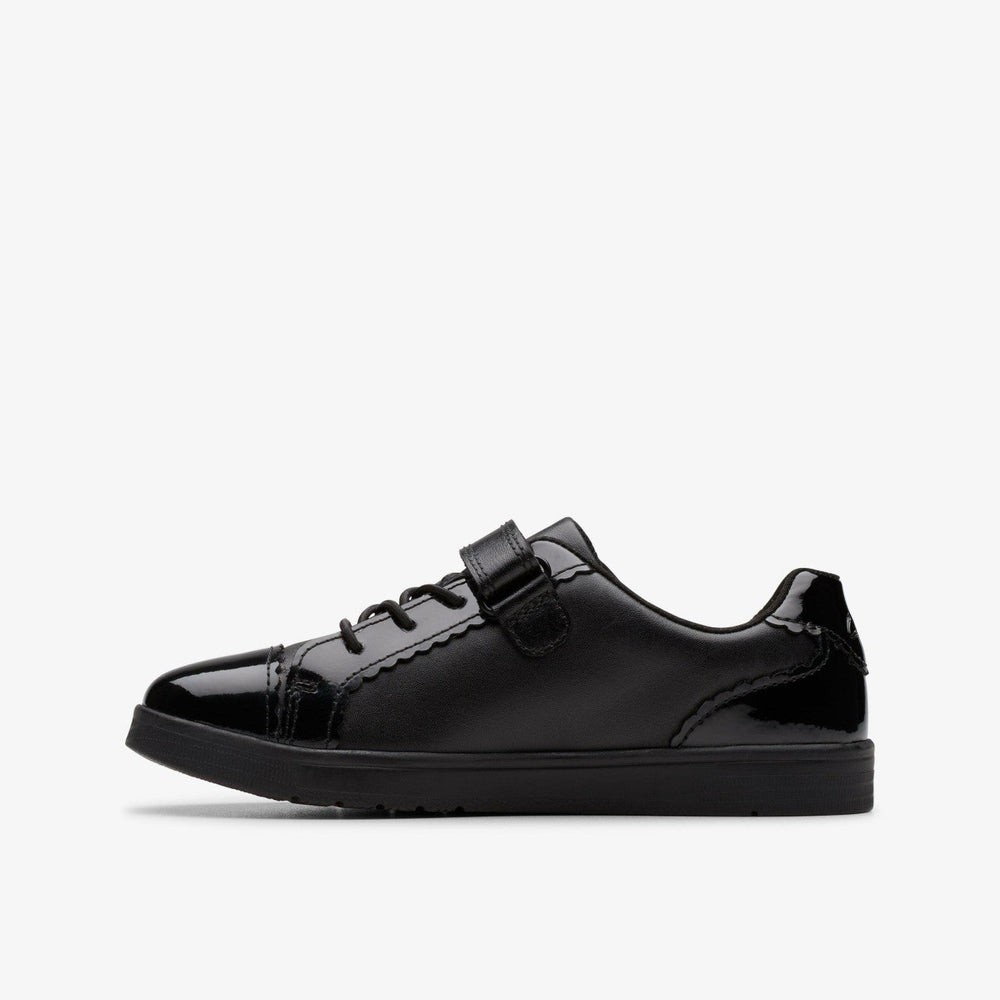 Disco Charm Kid Black Leather