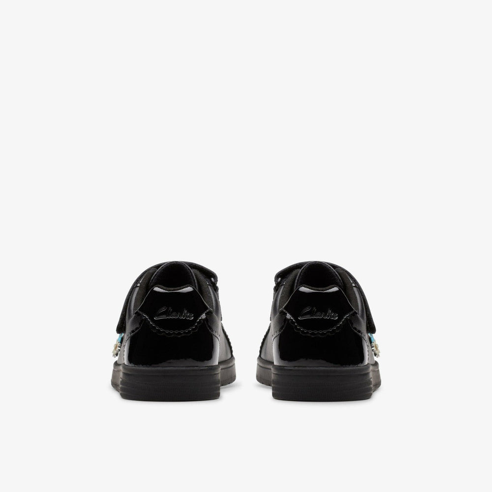 Disco Charm Kid Black Leather
