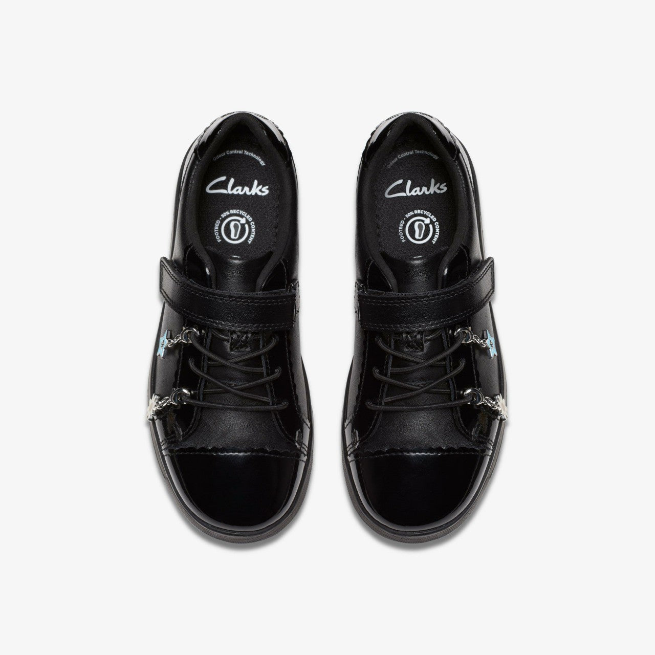 Disco Charm Kid Black Leather