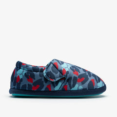 Fluffy Snug Kid Blue Camo Combination