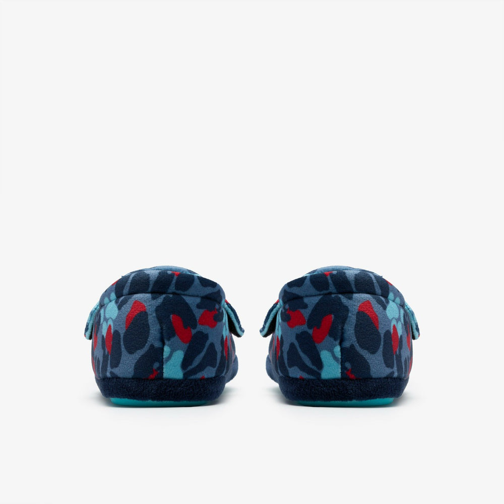 Fluffy Snug Kid Blue Camo Combination