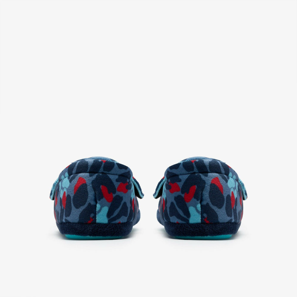 Fluffy Snug Kid Blue Camo Combination
