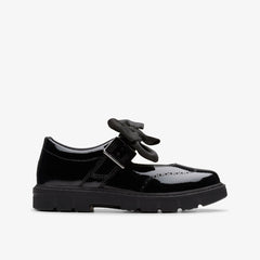 Lorcam Jane Kid Black Patent