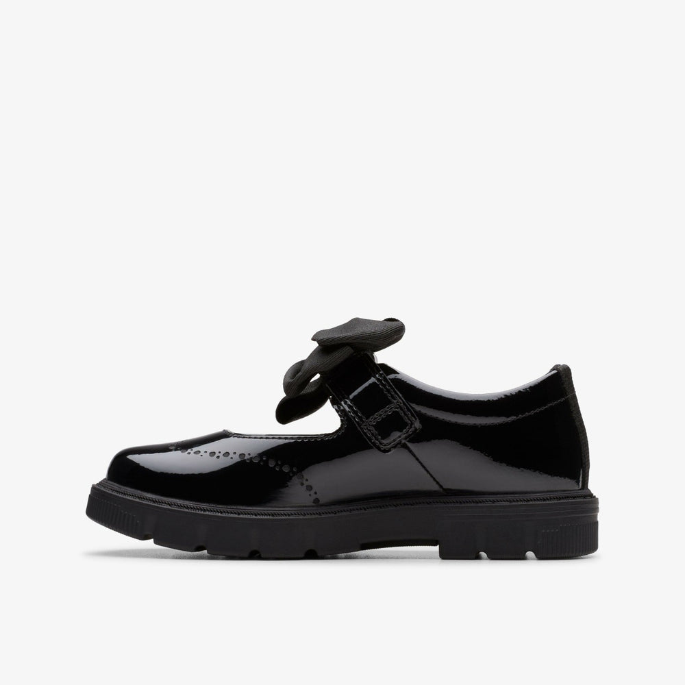 Lorcam Jane Kid Black Patent