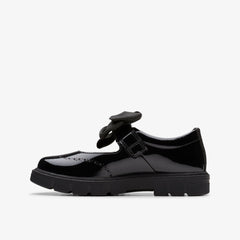 Lorcam Jane Kid Black Patent
