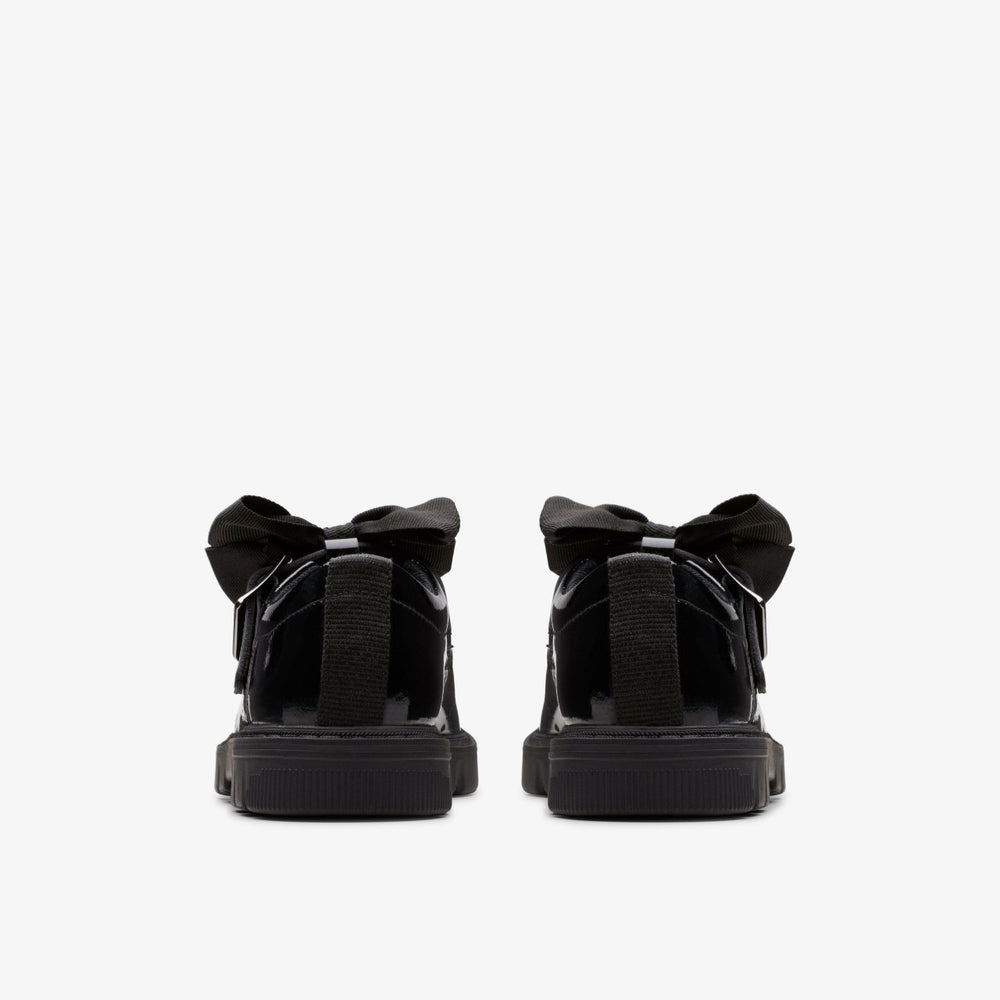 Lorcam Jane Kid Black Patent