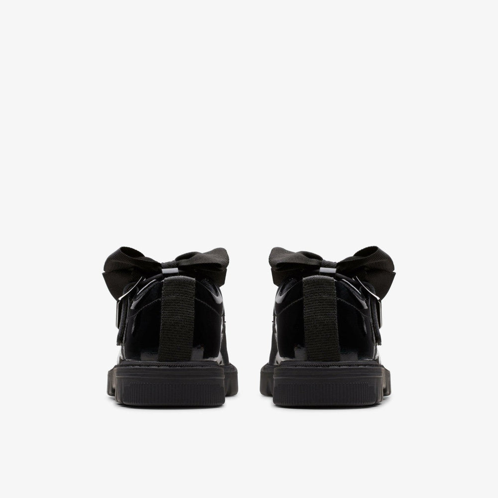 Lorcam Jane Kid Black Patent