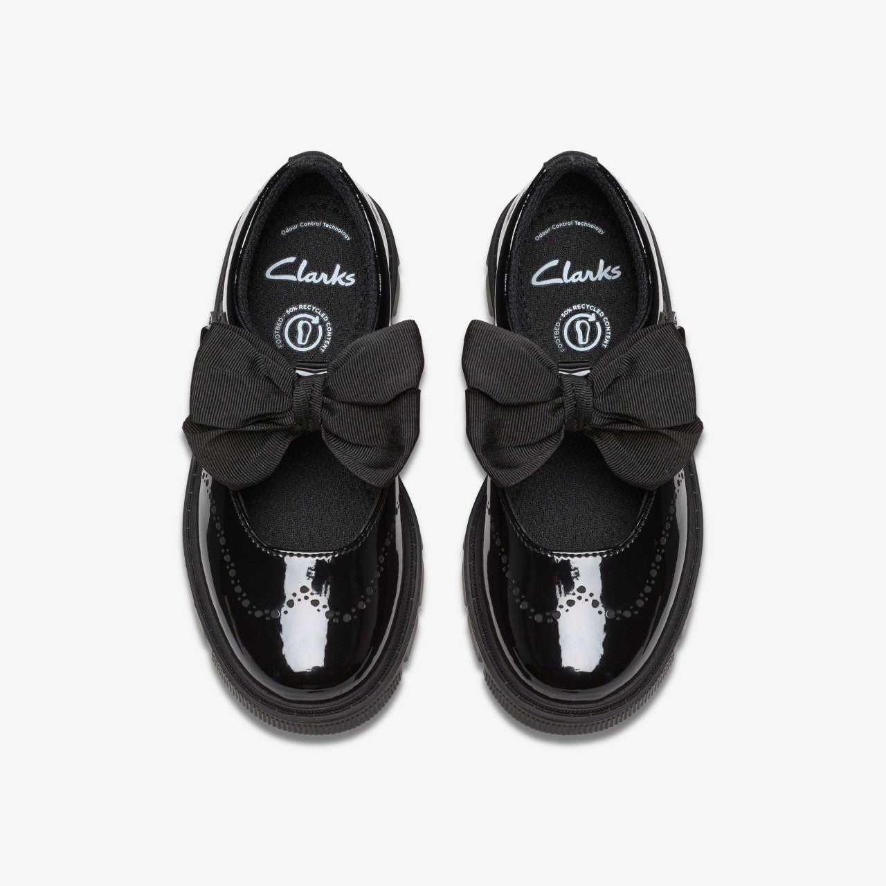 Lorcam Jane Kid Black Patent