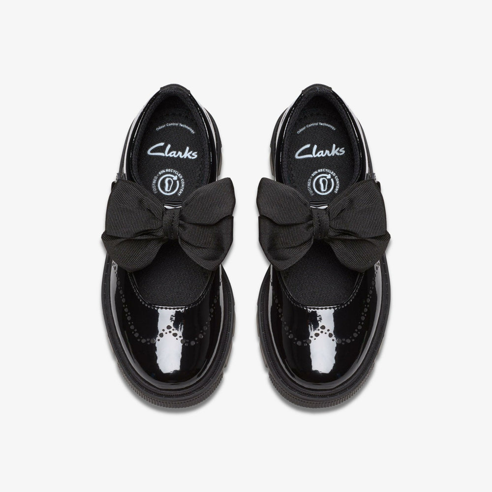 Lorcam Jane Kid Black Patent