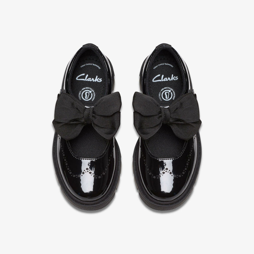Lorcam Jane Kid Black Patent
