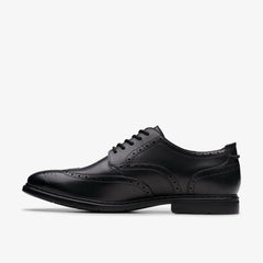 Banbury Tip Black Leather