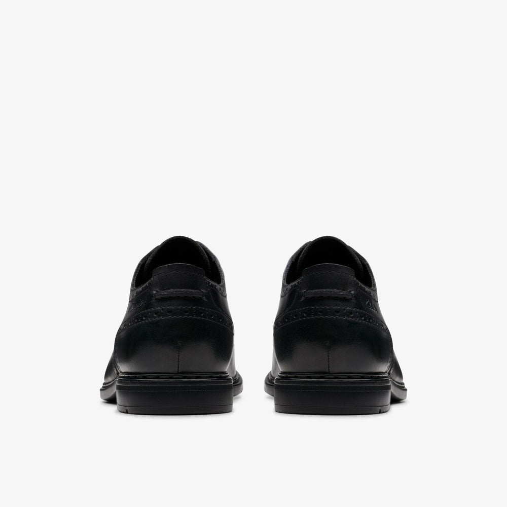 Banbury Tip Black Leather