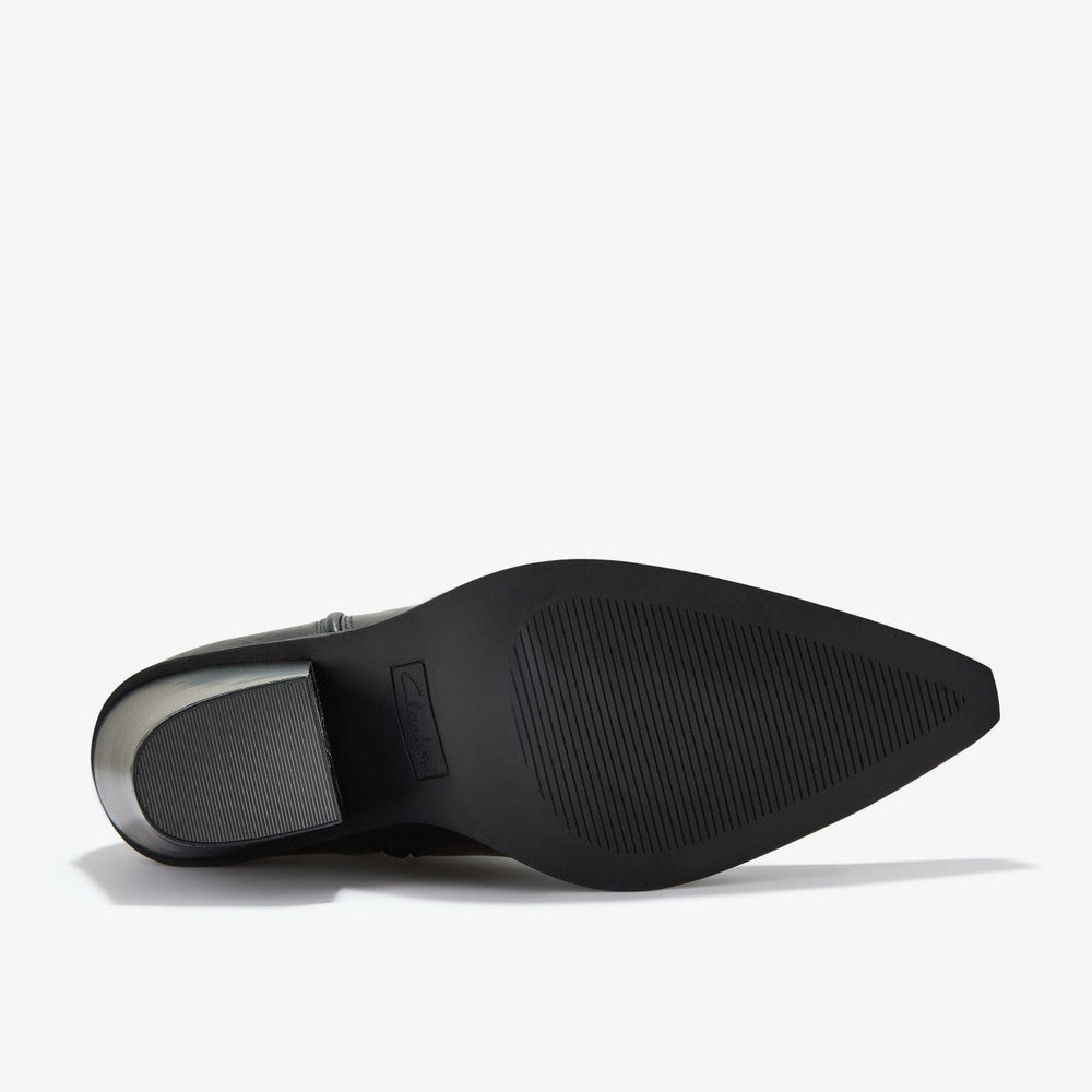 Kheda West Black Leather