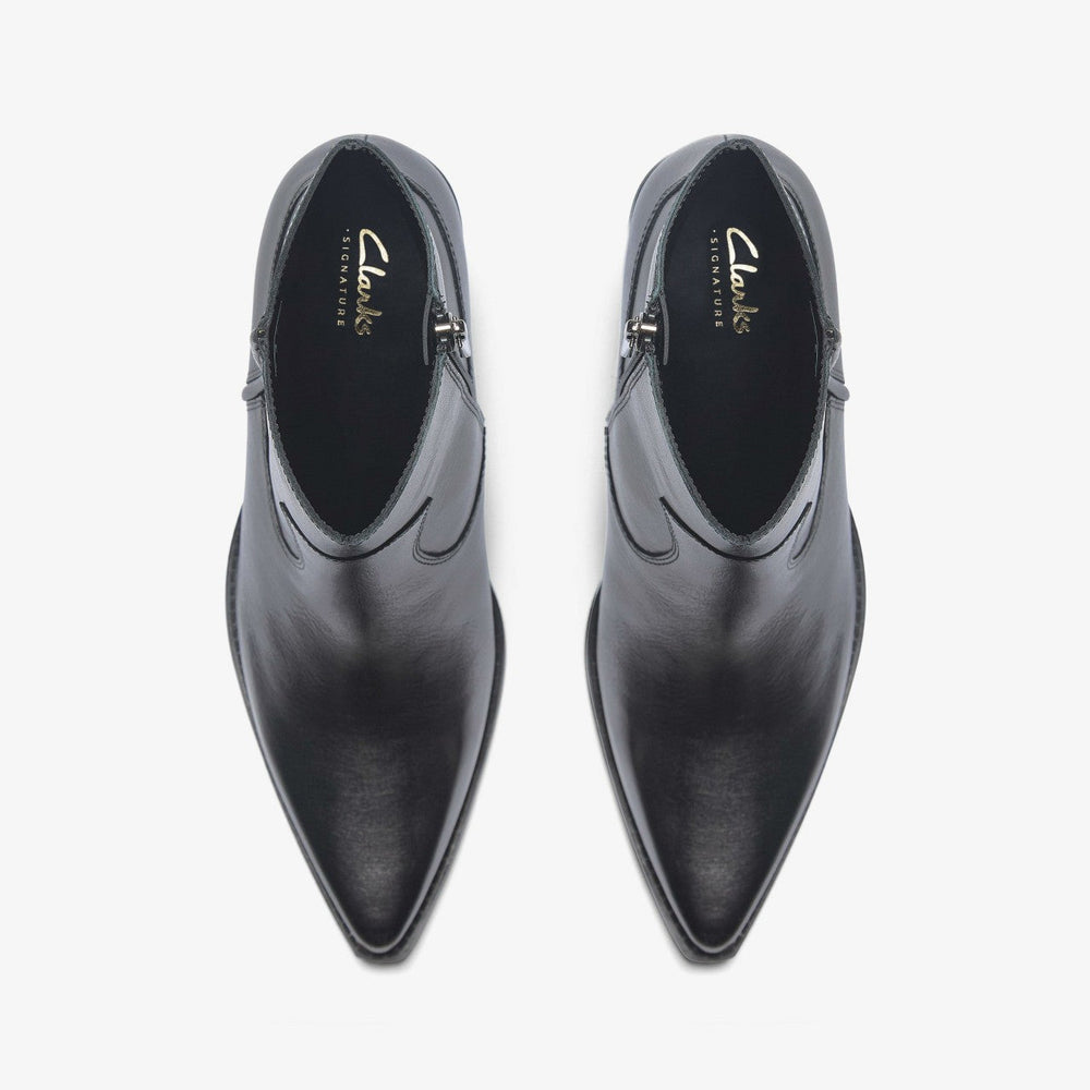 Kheda West Black Leather