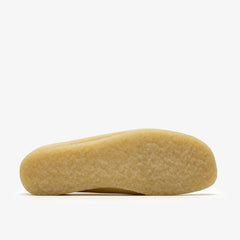 Wallabee Pale Yellow Suede