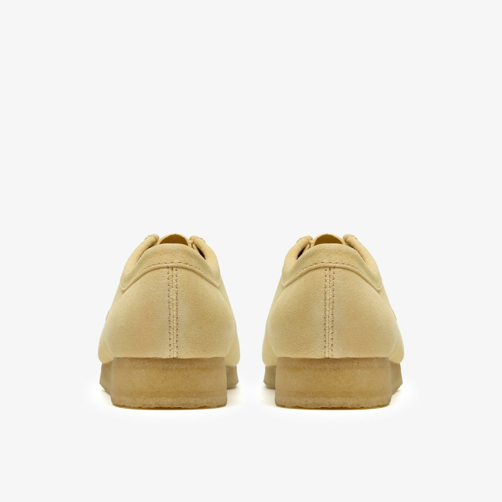 Wallabee Pale Yellow Suede