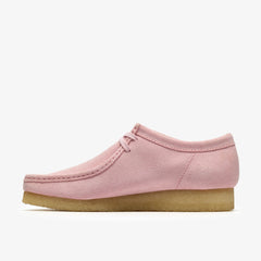 Wallabee Light Pink Suede
