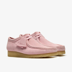 Wallabee Light Pink Suede