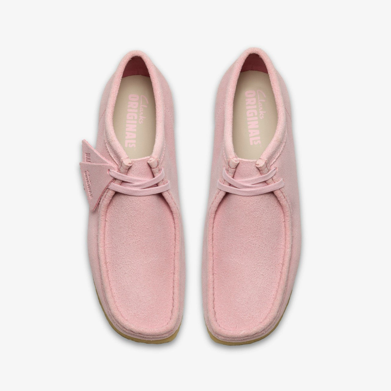 Wallabee Light Pink Suede