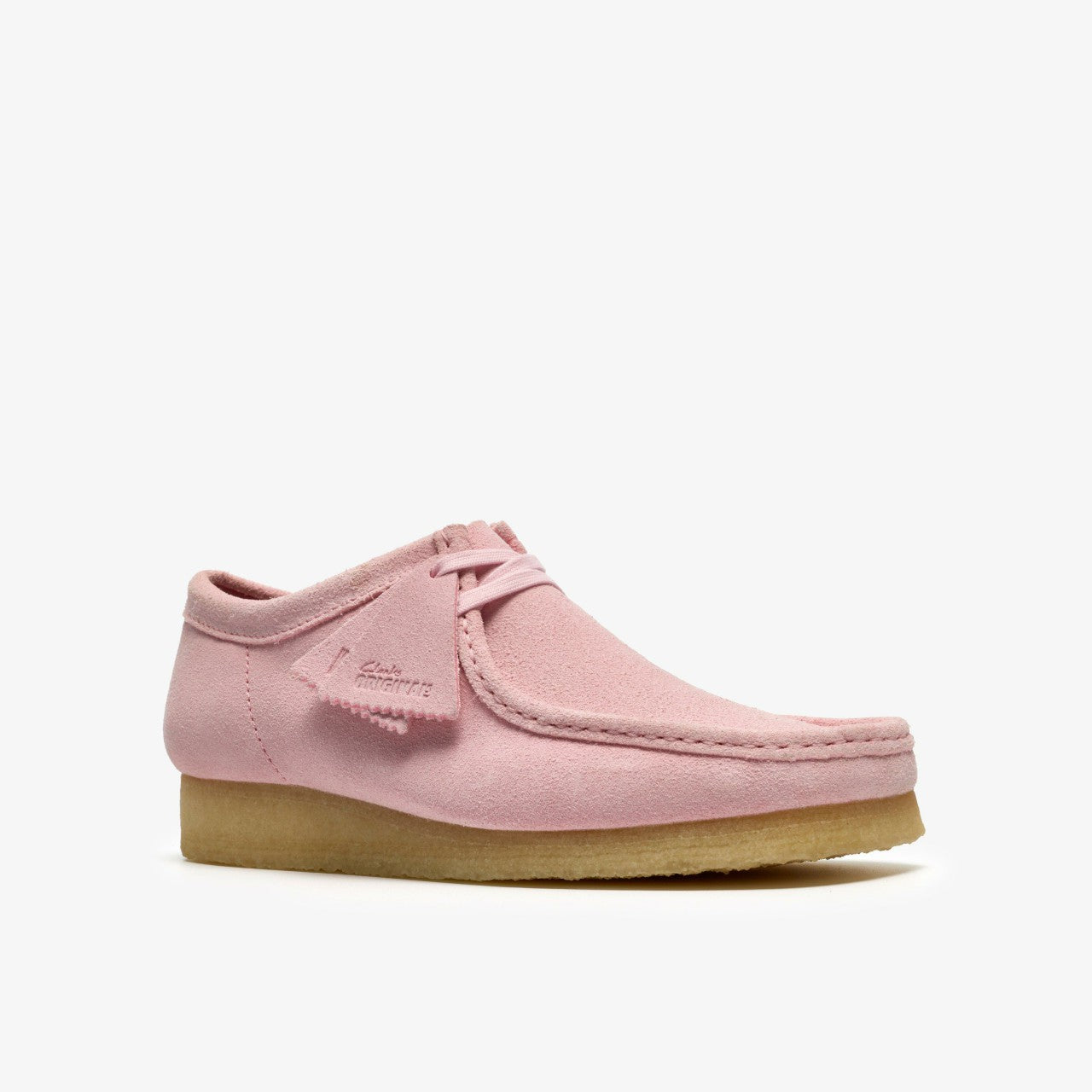 Wallabee Light Pink Suede