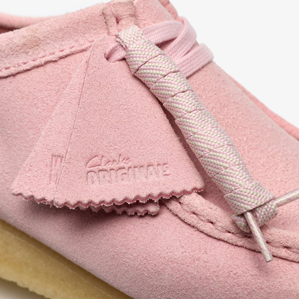 Wallabee Light Pink Suede
