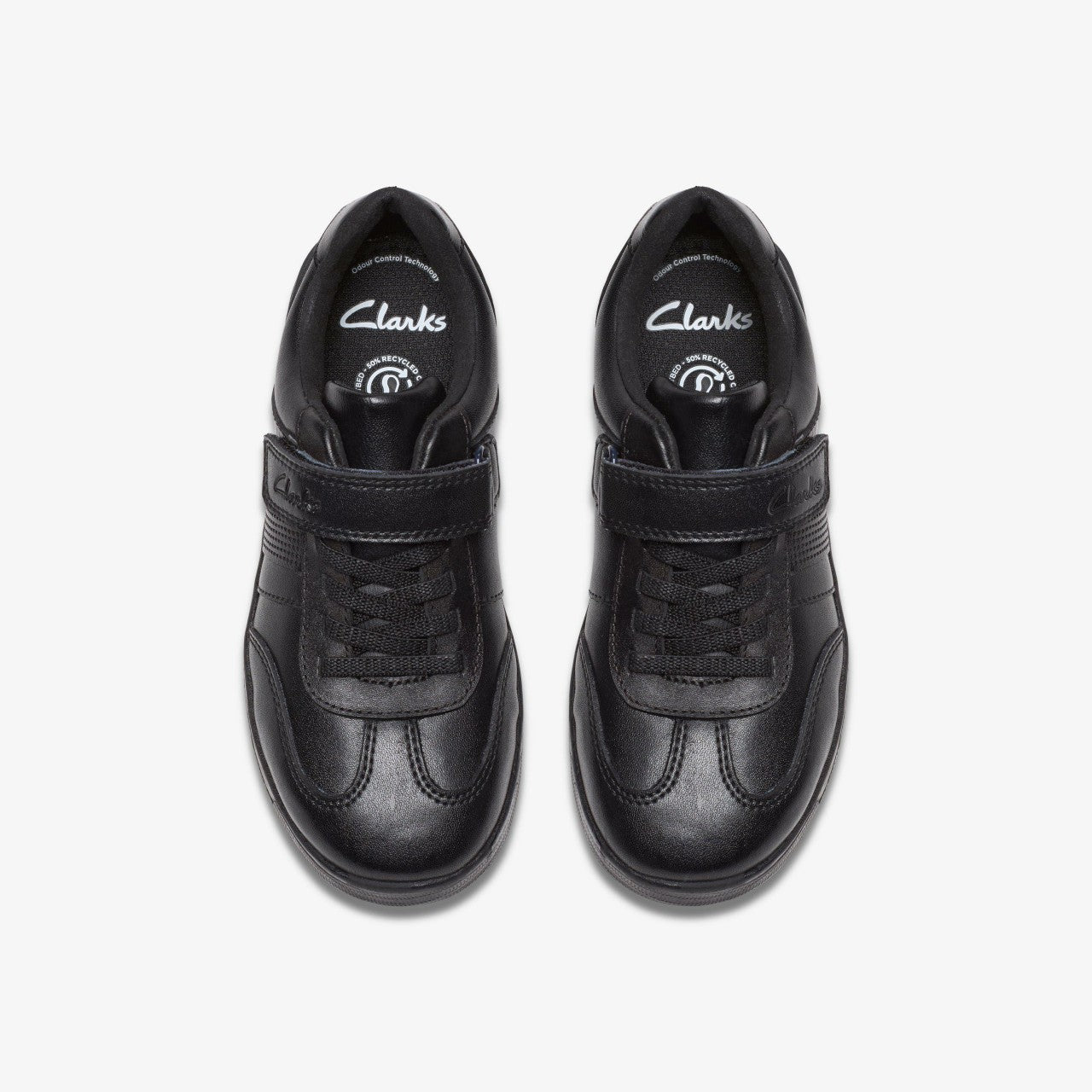 Disco Pace Kid Black Leather