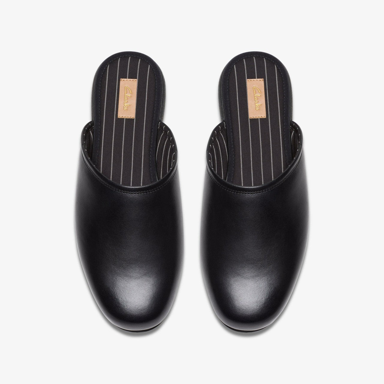 Harston Mule Black Leather