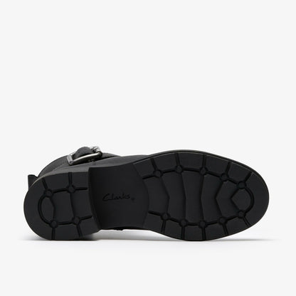 Hearth Buckle Black Leather
