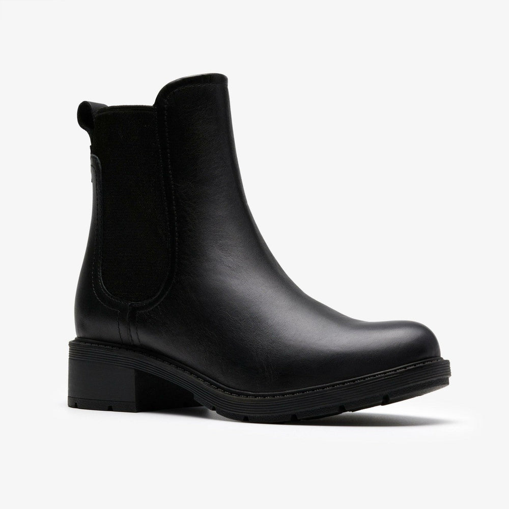 Hearth Top Black Leather
