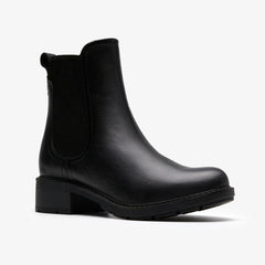 Hearth Top Black Leather