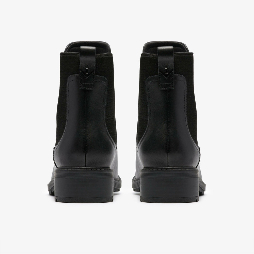 Hearth Top Black Leather