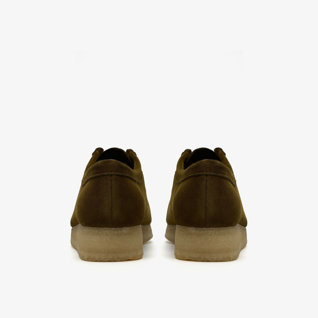 Wallabee Olive Suede