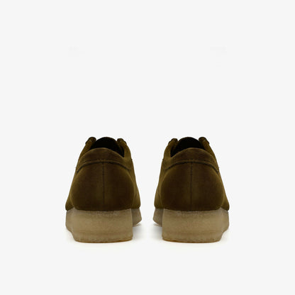 Wallabee Olive Suede