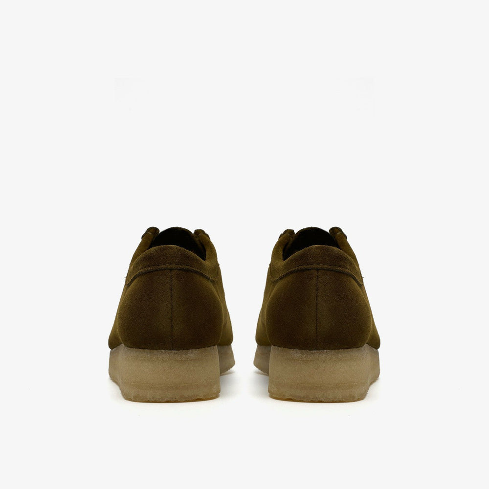 Wallabee Olive Suede