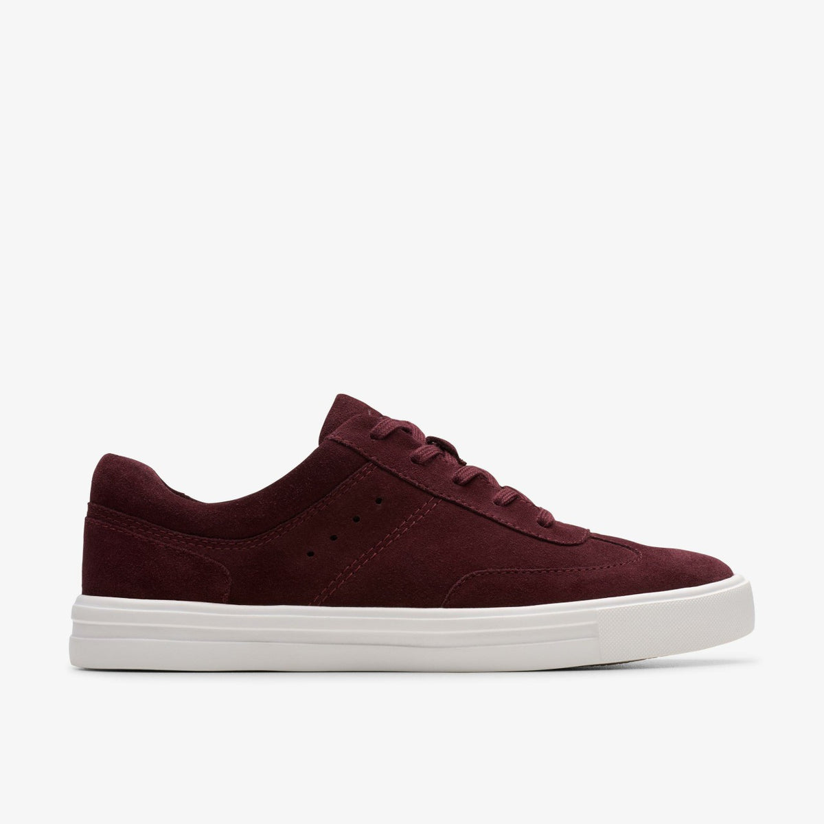 Makea Court Burgundy Suede