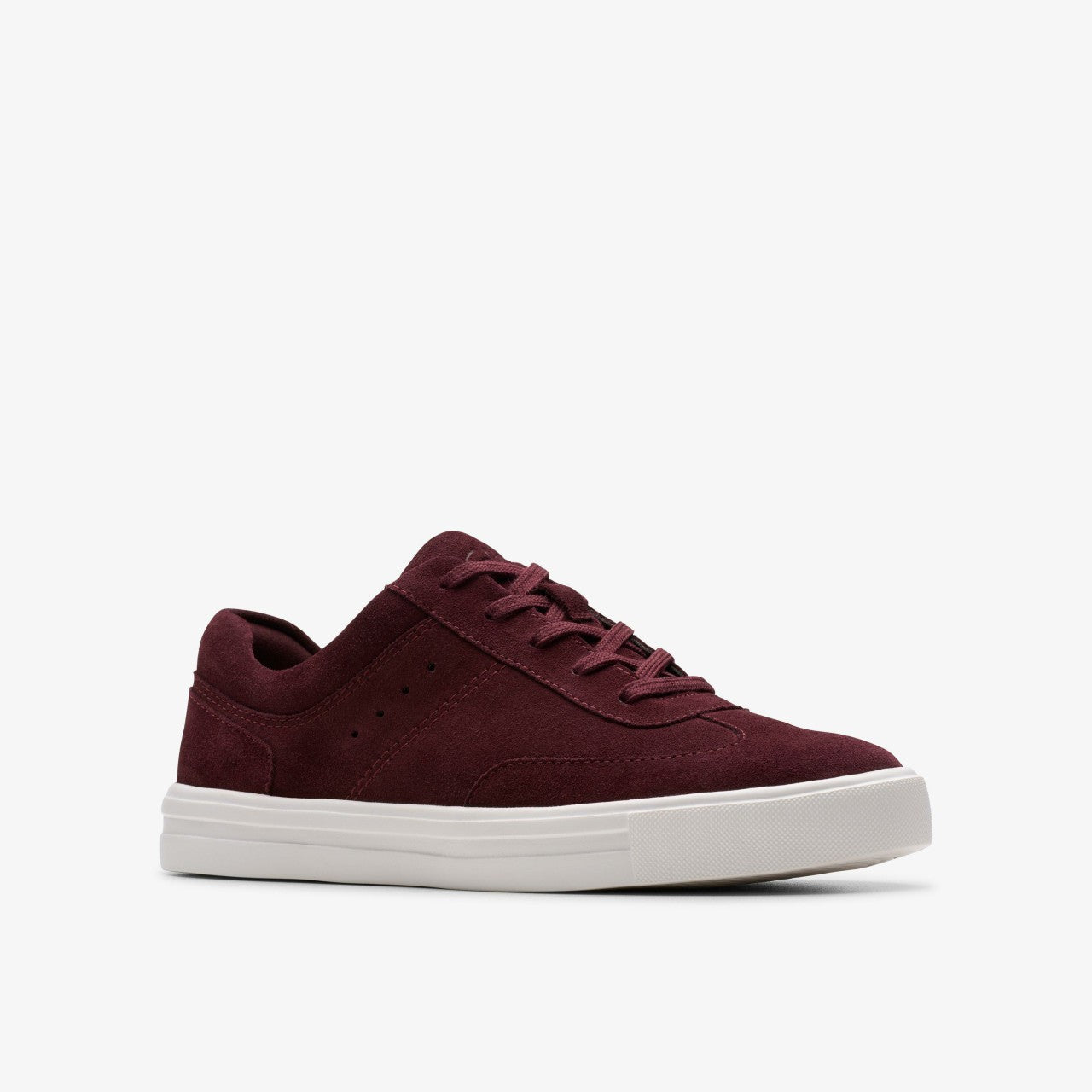 Makea Court Burgundy Suede