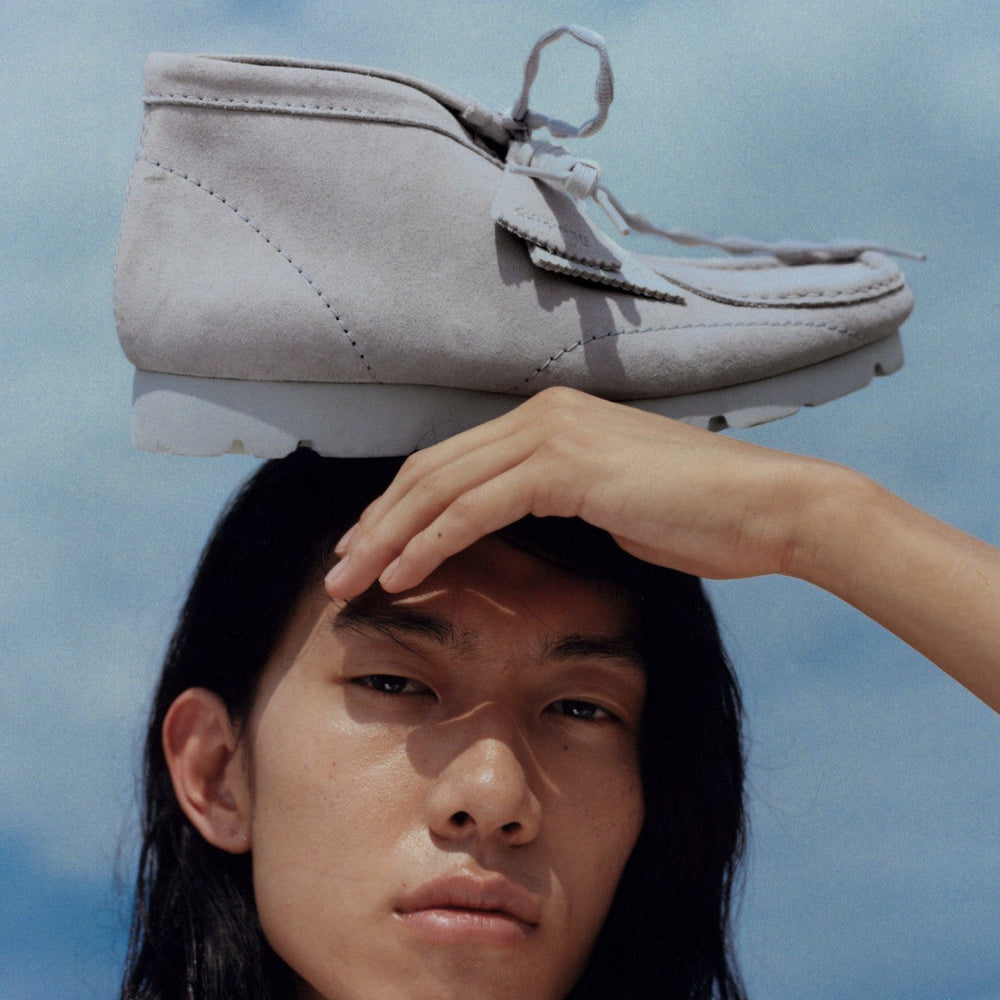 Wallabee Boot PAF Grey/Blue