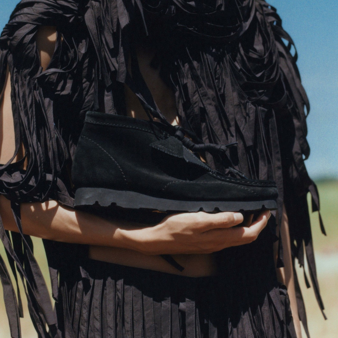 Wallabee Boot PAF Black Suede