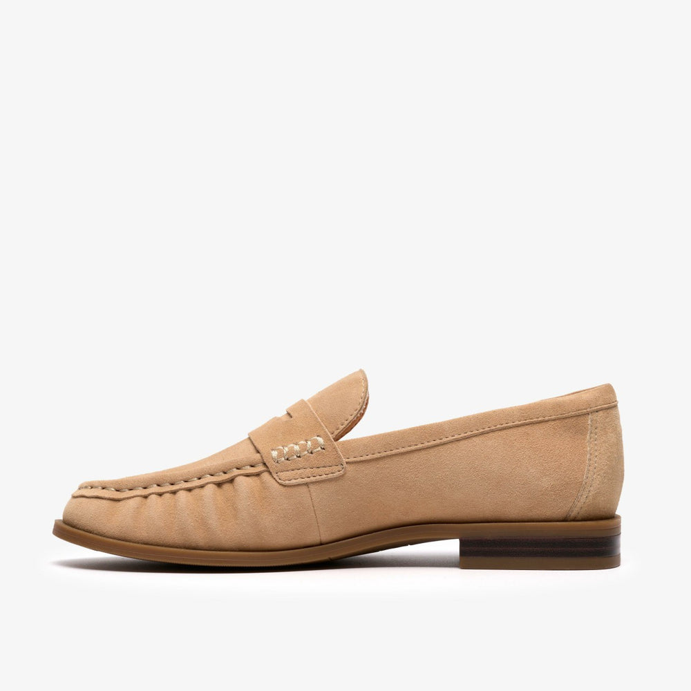 Alixea Walk Warm Sand Suede