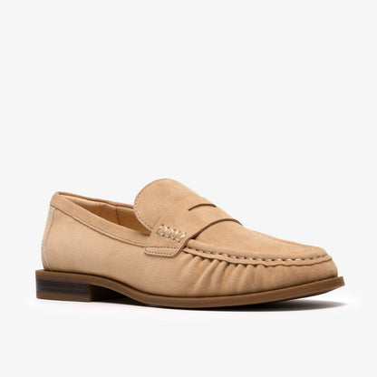 Alixea Walk Warm Sand Suede