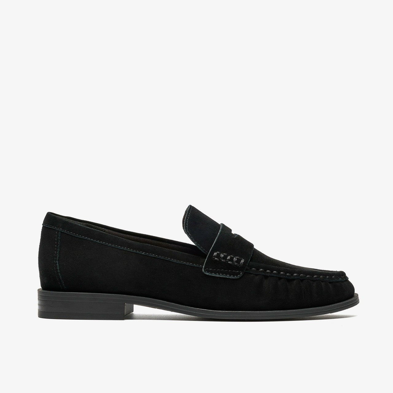 Alixea Walk Black Suede