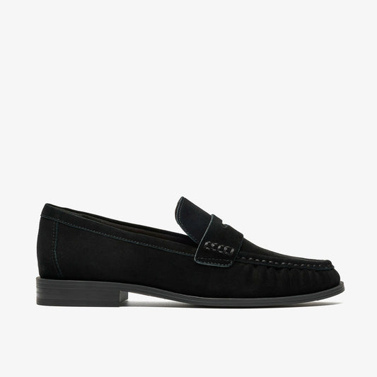 Alixea Walk Black Suede