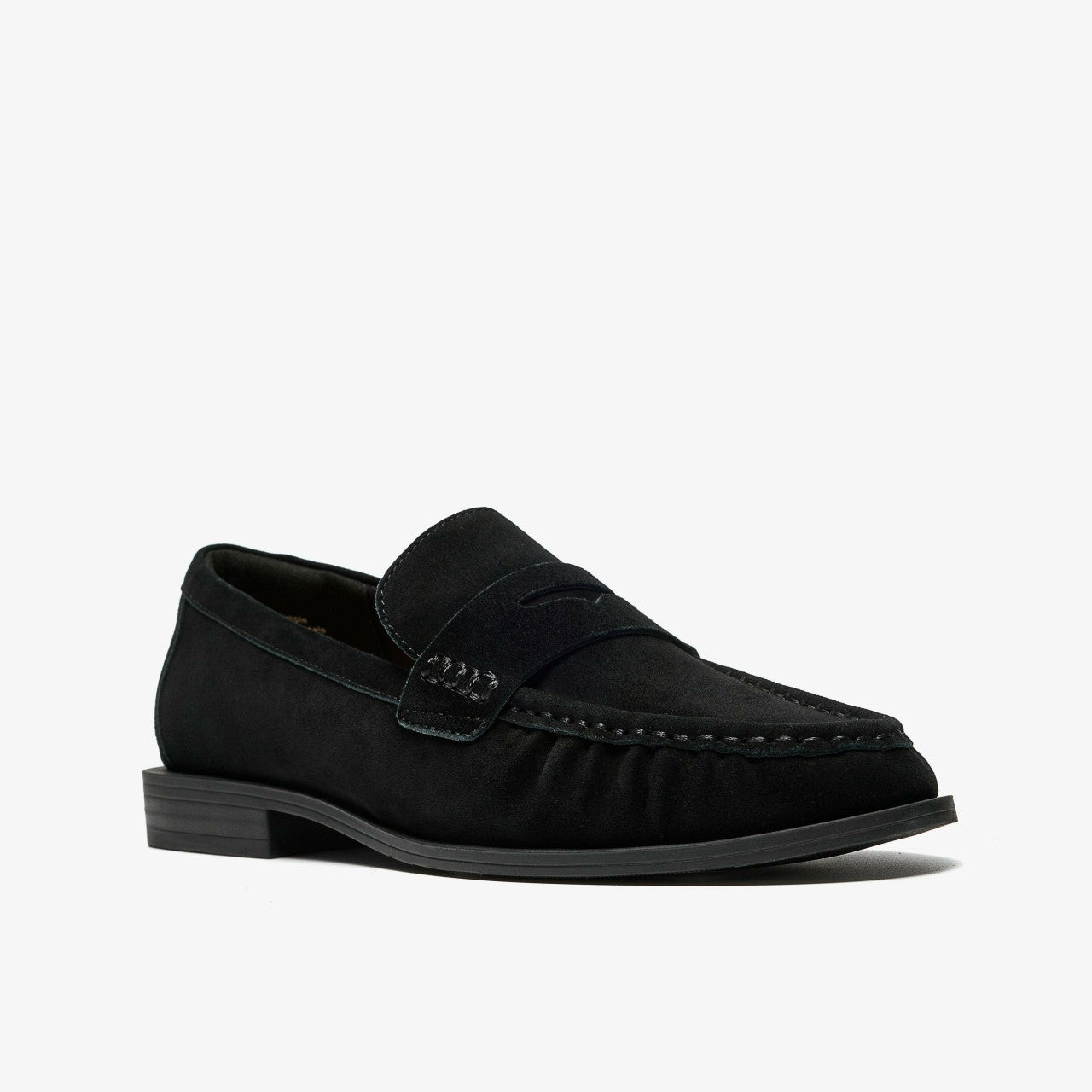 Alixea Walk Black Suede