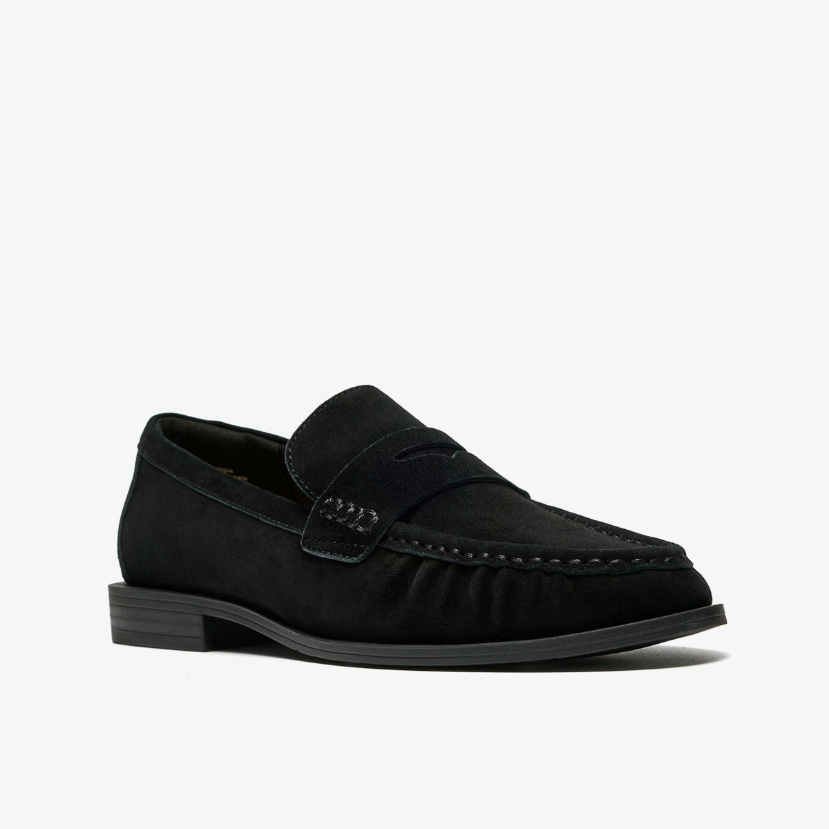 Alixea Walk Black Suede