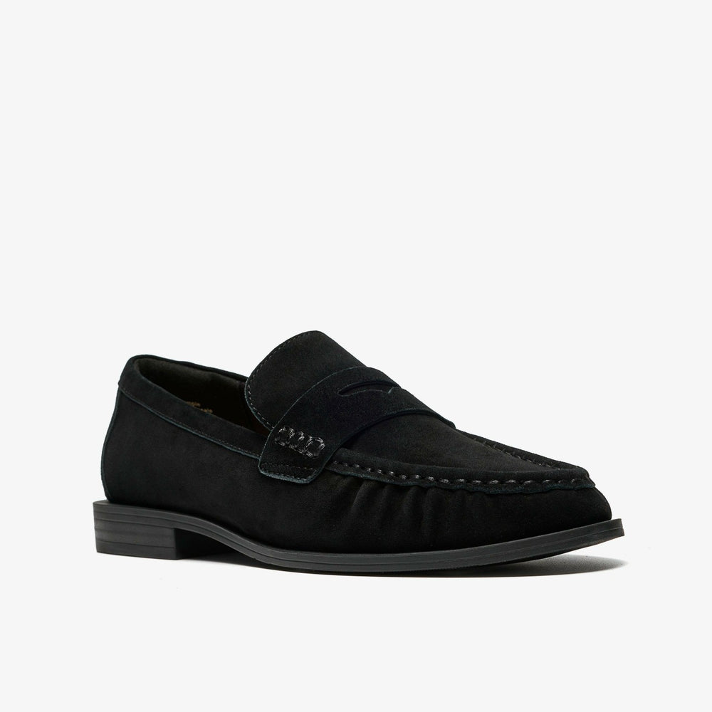 Alixea Walk Black Suede