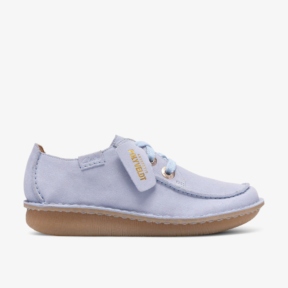 Funny Dream Light Blue Suede