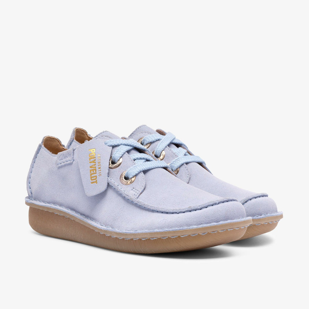 Funny Dream Light Blue Suede